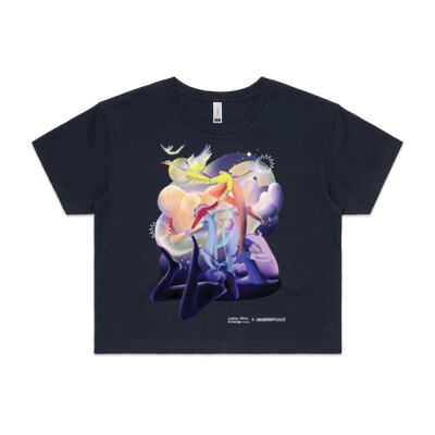 Soaring Night - Crop Tee Thumbnail
